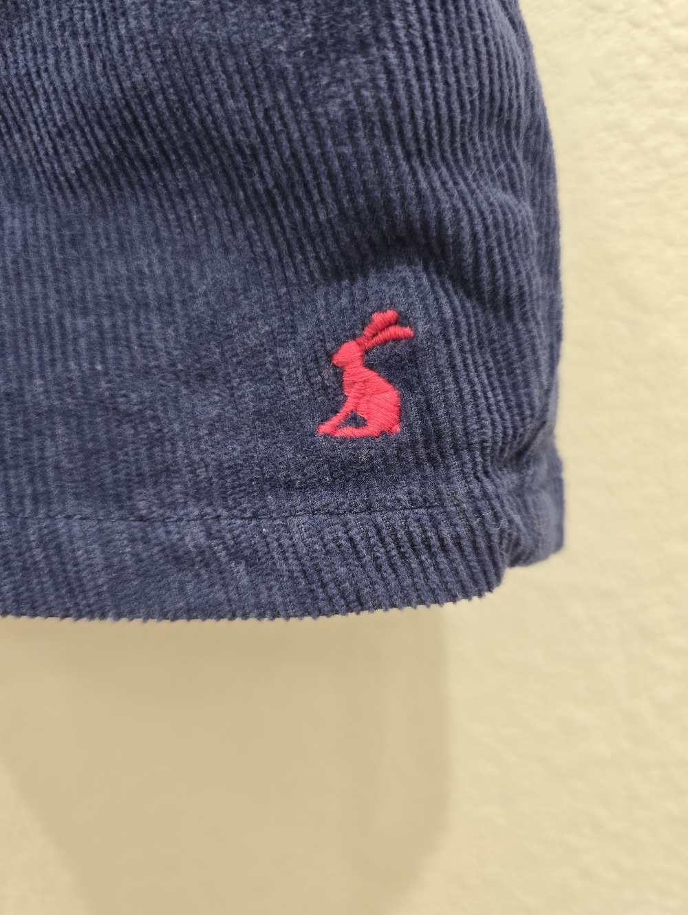 Joules Classic Navy Jojo Corduroy Swing Pinafore Dress 3Y - Picture 3 of 6